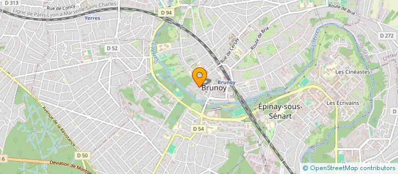 localisation de l'entreprise MADAME SOPHIE ENFISSI  BRUNOY