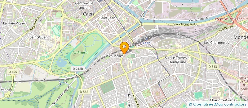 localisation de l'entreprise MADAME SOPHIE ESNAULT à CAEN