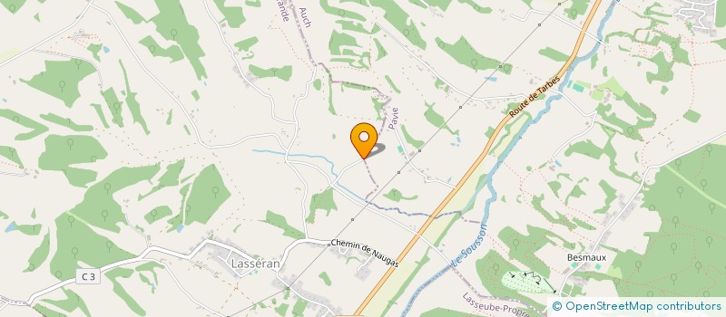 localisation de l'entreprise MADAME SOPHIE ESQUIRO  LASSERAN