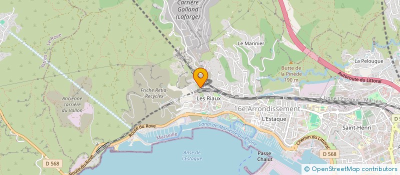 localisation de l'entreprise MADAME SOPHIE ETIENNE à MARSEILLE 16EME