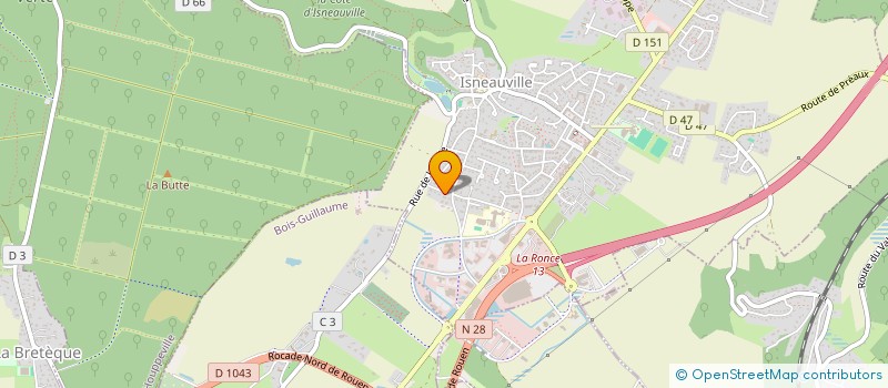 localisation de l'entreprise MADAME SOPHIE ETTOUATI  ISNEAUVILLE