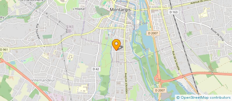 localisation de l'entreprise MADAME SOPHIE EXBRAYAT à MONTARGIS