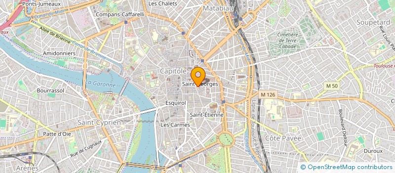 localisation de l'entreprise MADAME SOPHIE EZQUERRA  TOULOUSE