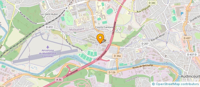 localisation de l'entreprise MADAME SOPHIE FABIO  ARBOUANS