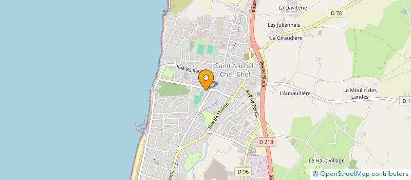 localisation de l'entreprise MADAME SOPHIE FABRE  SAINT-MICHEL-CHEF-CHEF