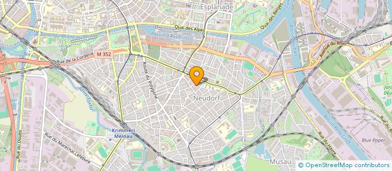 localisation de l'entreprise MADAME SOPHIE FAHY à STRASBOURG