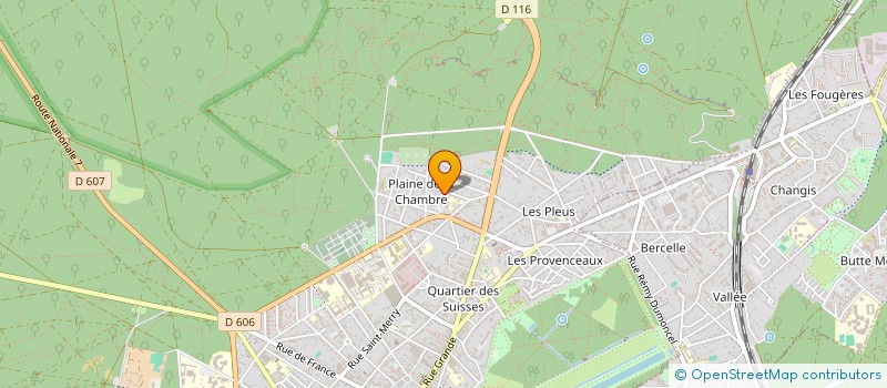 localisation de l'entreprise MADAME SOPHIE FAKHOURI  FONTAINEBLEAU