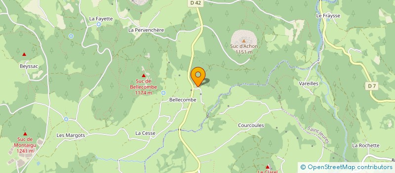 localisation de l'entreprise MADAME SOPHIE FALGON  SAINT-JEURES