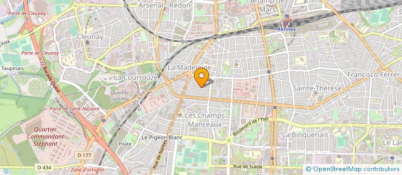 localisation de l'entreprise MADAME SOPHIE FALIBOIS à RENNES