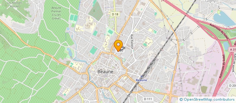 localisation de l'entreprise MADAME SOPHIE FANNEAU DE LA HORIE à BEAUNE