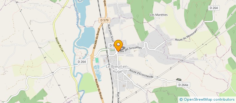 localisation de l'entreprise MADAME SOPHIE FARCY  LISIEUX