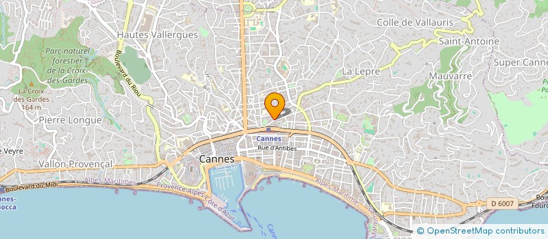 localisation de l'entreprise MADAME SOPHIE FARRUGIA à CANNES