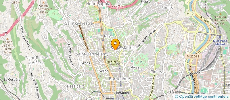 localisation de l'entreprise MADAME SOPHIE FAUDI à NICE