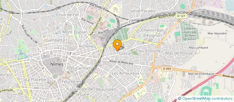 localisation de l'entreprise MADAME SOPHIE FAUVET  NIMES