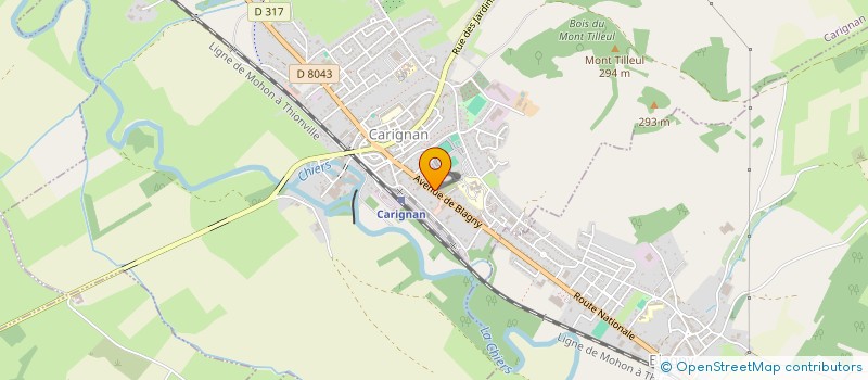 localisation de l'entreprise MADAME SOPHIE FEDERSPIEL  CARIGNAN