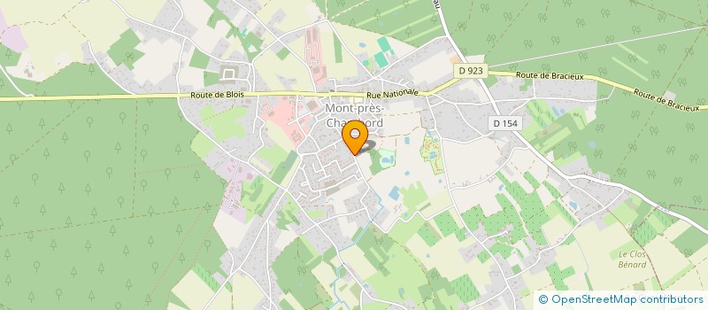 localisation de l'entreprise MADAME SOPHIE FEILHEZ  MONT-PRES-CHAMBORD