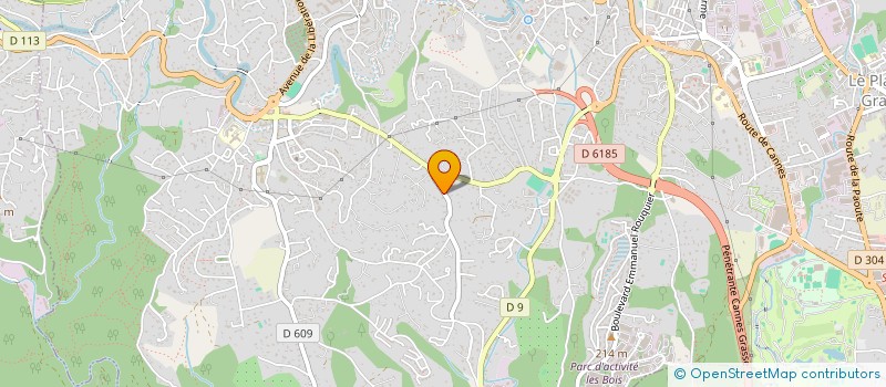 localisation de l'entreprise MADAME SOPHIE FELINGSTONE  GRASSE