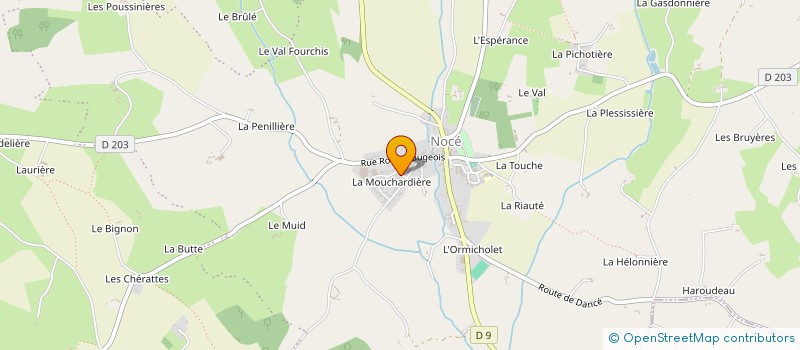 localisation de l'entreprise MADAME SOPHIE FELIX à PERCHE-EN-NOCE