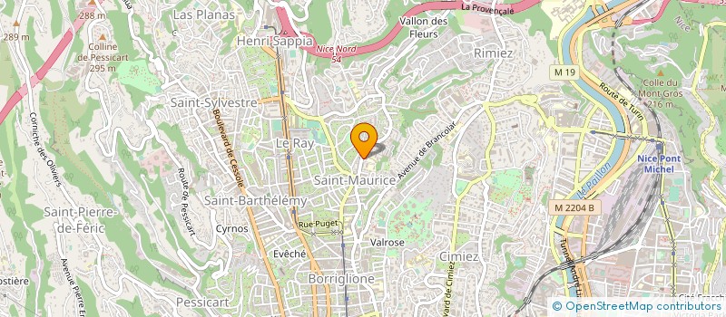 localisation de l'entreprise MADAME SOPHIE FENOLLAR à NICE