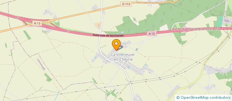 localisation de l'entreprise MADAME SOPHIE FERREIRA  LA VILLENEUVE-EN-CHEVRIE