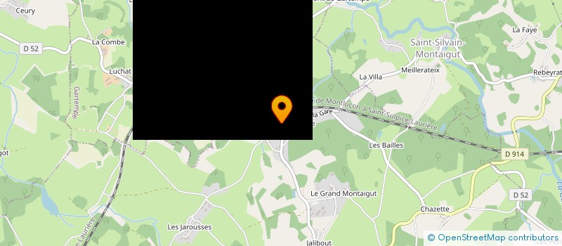 localisation de l'entreprise MADAME SOPHIE FERREIRA à MONTAIGUT-LE-BLANC
