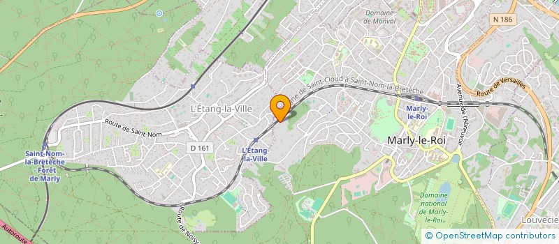 localisation de l'entreprise MADAME SOPHIE FERRERI  MARLY-LE-ROI