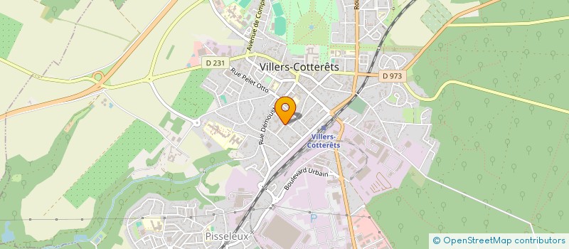 localisation de l'entreprise MADAME SOPHIE FERTE  VILLERS-COTTERETS