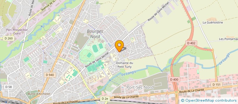 localisation de l'entreprise MADAME SOPHIE FIERDEPIED  BOURGES