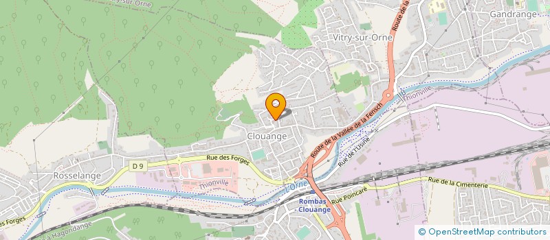 localisation de l'entreprise MADAME SOPHIE FIGUEIRA  CLOUANGE