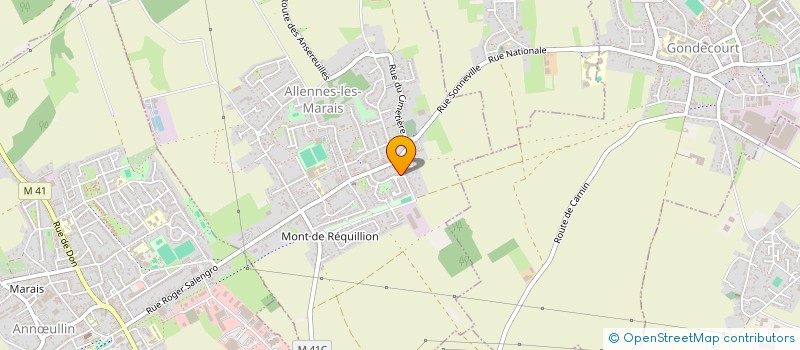 localisation de l'entreprise MADAME SOPHIE FINDINIER à ALLENNES-LES-MARAIS