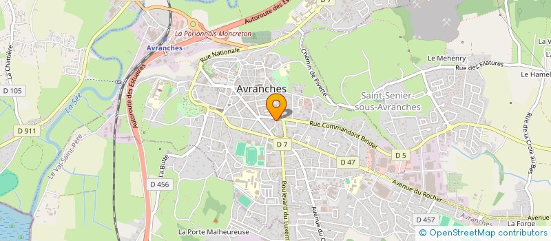 localisation de l'entreprise MADAME SOPHIE FIQUET  AVRANCHES