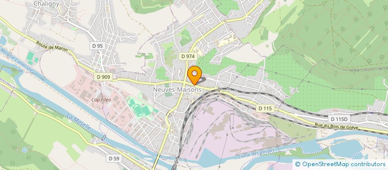 localisation de l'entreprise MADAME SOPHIE FLAGEY LETONDAL  NEUVES MAISONS