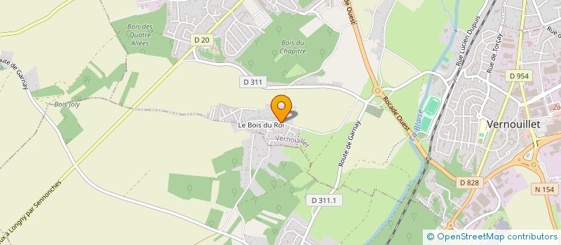 localisation de l'entreprise MADAME SOPHIE FLEURY à VERNOUILLET