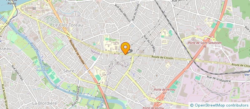 localisation de l'entreprise MADAME SOPHIE FLOGNY  VERTOU