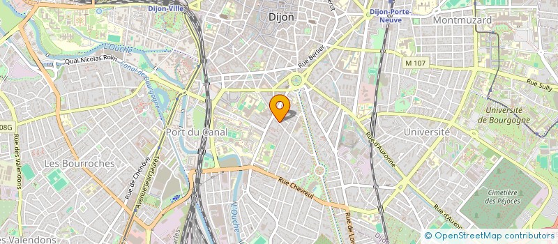 localisation de l'entreprise MADAME SOPHIE FOLTETE à DIJON