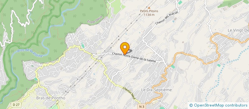 localisation de l'entreprise MADAME SOPHIE FONTAINE  LE TAMPON