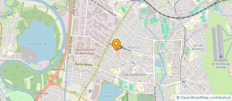 localisation de l'entreprise MADAME SOPHIE FONTANA à STRASBOURG