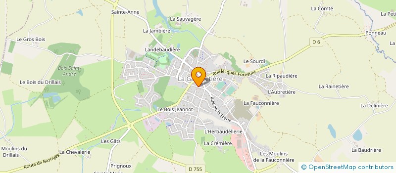 localisation de l'entreprise MADAME SOPHIE FONTENEAU à SAINT-MARTIN-DES-TILLEULS