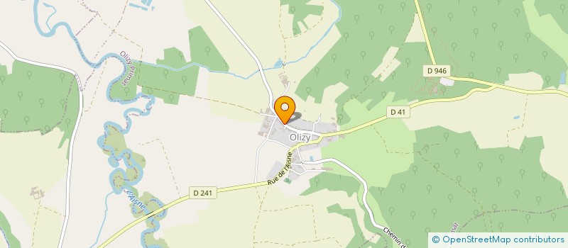 localisation de l'entreprise MADAME SOPHIE FORET  OLIZY-PRIMAT