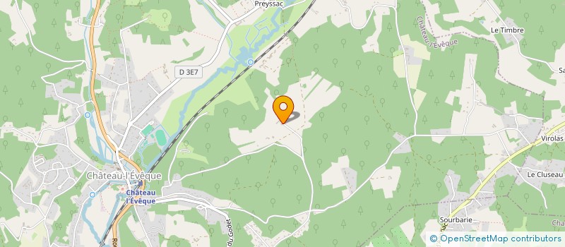 localisation de l'entreprise MADAME SOPHIE FOUCHARDIERE  CHATEAU-L'EVEQUE