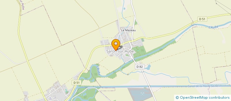 localisation de l'entreprise MADAME SOPHIE FOUGERAY à SARON-SUR-AUBE