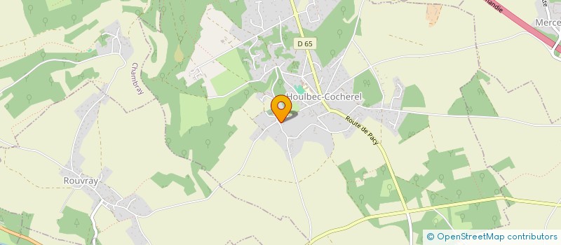 localisation de l'entreprise MADAME SOPHIE FOURBE  HOULBEC-COCHEREL