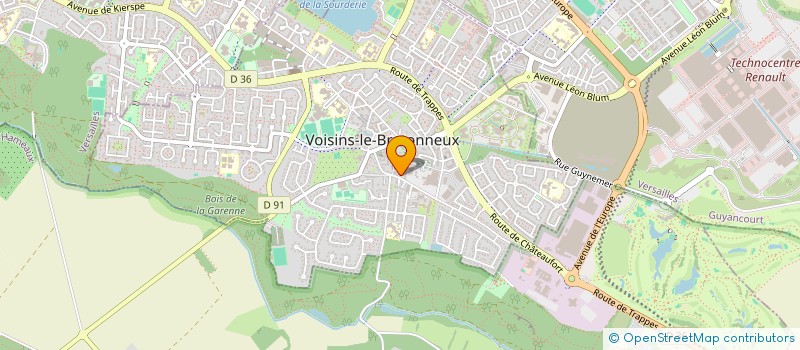 localisation de l'entreprise MADAME SOPHIE FOURMAUX à VOISINS-LE-BRETONNEUX