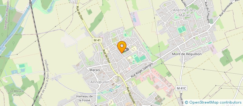 localisation de l'entreprise MADAME SOPHIE FOURNIQUET  ANNULLIN