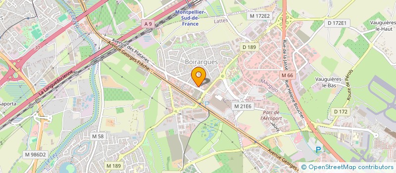 localisation de l'entreprise MADAME SOPHIE FRANCHEQUIN à LATTES