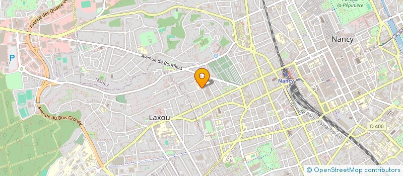 localisation de l'entreprise MADAME SOPHIE FRENOY  NANCY