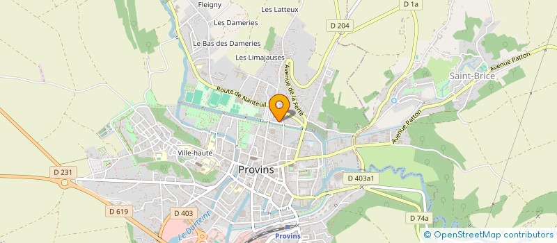 localisation de l'entreprise MADAME SOPHIE FRESNEAU  SAINT-CYPRIEN