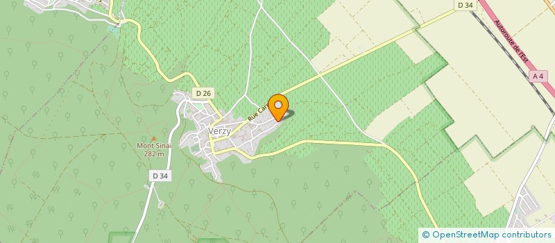 localisation de l'entreprise MADAME SOPHIE FRESNET  VERZY