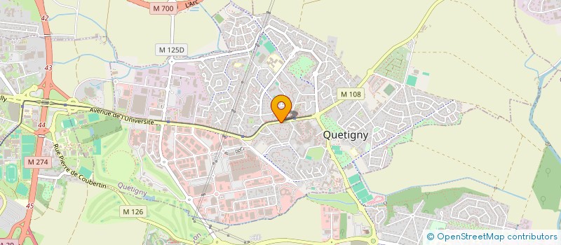 localisation de l'entreprise MADAME SOPHIE FROISSART  QUETIGNY