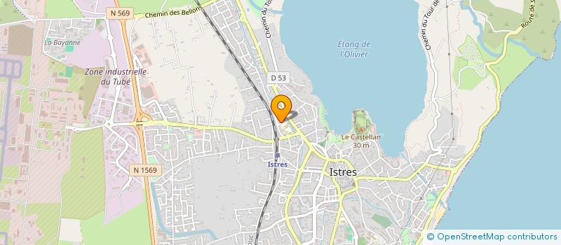 localisation de l'entreprise MADAME SOPHIE FUMEY  ISTRES